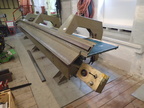 TEWE Abkantmaschine, Länge 6 m, Einlegetiefe 1 m, Biegeleistung Eisen bis 1 mm, Aluminium bis 1.5 mm, 380 V, 2 PS, 1800 kg TEWE Abkantmaschine, Länge 6 m, Einlegetiefe 1 m, Biegeleistung Eisen bis 1 mm, Aluminium bis 1.5 mm, 380 V, 2 PS, 1800 kg