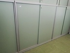 Blaha Aktenschrank mit Schiebetüre ca. 160 x 43 x 160 cm, 4 Ordner hoch Blaha Aktenschrank mit Schiebetüre ca. 160 x 43 x 160 cm, 4 Ordner hoch