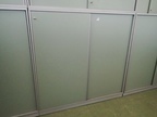 Blaha Aktenschrank mit Schiebetüre ca. 160 x 43 x 160 cm, 4 Ordner hoch Blaha Aktenschrank mit Schiebetüre ca. 160 x 43 x 160 cm, 4 Ordner hoch