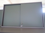 Blaha Aktenschrank mit Schiebetüre ca. 120 x 43 x 75 cm, 2 Ordner hoch Blaha Aktenschrank mit Schiebetüre ca. 120 x 43 x 75 cm, 2 Ordner hoch