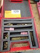 Kassette mit div. Spannhülsen, Gasdüsen etc. Kassette mit div. Spannhülsen, Gasdüsen etc.