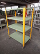 Fachbodenregalanlage mobil ca.100 x 60 x 150 cm, mit 3 Fachebenen Fachbodenregalanlage mobil ca.100 x 60 x 150 cm, mit 3 Fachebenen