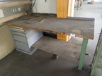 Werkbank ca. 200 x 80 cm mit Lista Auszugsladenschrank 5teilig, inkl. Restwerkzeug Werkbank ca. 200 x 80 cm mit Lista Auszugsladenschrank 5teilig, inkl. Restwerkzeug