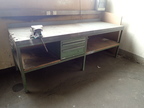Werkbank ca.250 x 80 x 90 cm mit Ladenschrank Fab. Lista Werkbank ca.250 x 80 x 90 cm mit Ladenschrank Fab. Lista