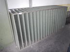 Blechprofillager ca. 250 x 75 x 117 cm, 20 Unterteilungen Blechprofillager ca. 250 x 75 x 117 cm, 20 Unterteilungen