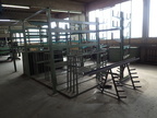 Bito Kragarmregalanlage bestehend aus 3 Stk. Stehern, L: 3.1 m, H: 2.4 m, Kragarmauflager ca. 0.5 m Bito Kragarmregalanlage bestehend aus 3 Stk. Stehern, L: 3.1 m, H: 2.4 m, Kragarmauflager ca. 0.5 m