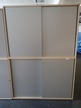 Neudörfler Aktenschrank, 3 Ordner hoch, ca. je 160 x 45 x 115 cm, 2teilig, Ober- und Unterteil Neudörfler Aktenschrank, 3 Ordner hoch, ca. je 160 x 45 x 115 cm, 2teilig, Ober- und Unterteil