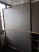 Neudörfler Aktenschrank, 3 Ordner hoch, ca. je 160 x 45 x 115 cm, 2teilig, Ober- und Unterteil Neudörfler Aktenschrank, 3 Ordner hoch, ca. je 160 x 45 x 115 cm, 2teilig, Ober- und Unterteil