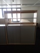 Neudörfler Aktenschrank, Unterschrank 3 Ordnerhöhen ca. 160 x 116 cm + Aktenregal 160 x 75 cm, 2 Ordnerhöhen Neudörfler Aktenschrank, Unterschrank 3 Ordnerhöhen ca. 160 x 116 cm + Aktenregal 160 x 75 cm, 2 Ordnerhöhen