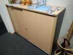BENE Aktenschrank ca. L 160 x T 44 x H 115 cm, 3 Ordnerhöhen BENE Aktenschrank ca. L 160 x T 44 x H 115 cm, 3 Ordnerhöhen