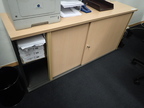 BENE Aktenschrank ca. L 160 x T 44 x H 84 cm, 2 Ordnerhöhen BENE Aktenschrank ca. L 160 x T 44 x H 84 cm, 2 Ordnerhöhen