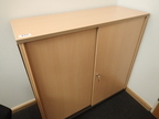 BENE Aktenschrank ca. L 120 x T 44 x H 115 cm, 3 Ordnerhöhen BENE Aktenschrank ca. L 120 x T 44 x H 115 cm, 3 Ordnerhöhen