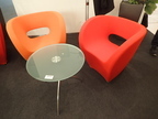 Besprechungstischgruppe + 2 Lounge Chairs Besprechungstischgruppe + 2 Lounge Chairs