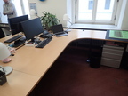 Schreibtisch-Winkelkombination ca. L 200 x B 80 - 120 cm Schreibtisch-Winkelkombination ca. L 200 x B 80 - 120 cm