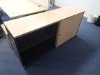 BENE Aktenschrank ca. L 160 x T 44 x H 84 cm, 2 Ordnerhöhen BENE Aktenschrank ca. L 160 x T 44 x H 84 cm, 2 Ordnerhöhen