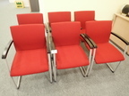 6 Stk. Besprechungsstühle 6 Stk. Besprechungsstühle