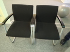 2 Stk. Besprechungsstühle 2 Stk. Besprechungsstühle