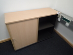 BENE Aktenschrank ca. L 120 x T 44 x H 84 cm, 2 Ordnerhöhen BENE Aktenschrank ca. L 120 x T 44 x H 84 cm, 2 Ordnerhöhen