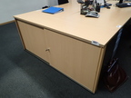 BENE Aktenschrank ca. L 160 x T 44 x H 84 cm, 2 Ordnerhöhen BENE Aktenschrank ca. L 160 x T 44 x H 84 cm, 2 Ordnerhöhen