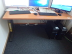 BENE Schreibtisch ca. B 80 x L 160 x H 73 cm BENE Schreibtisch ca. B 80 x L 160 x H 73 cm