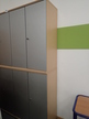 BENE Aktenschrank Front Silber, 2teilig je. ca. B 80 x T 45 x H 113 cm BENE Aktenschrank Front Silber, 2teilig je. ca. B 80 x T 45 x H 113 cm