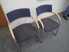2 Stk. Besprechungsstühle 2 Stk. Besprechungsstühle