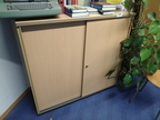 BENE Aktenschrank ca. L 120 x T 44 x H 115 cm, 3 Ordnerhöhen BENE Aktenschrank ca. L 120 x T 44 x H 115 cm, 3 Ordnerhöhen