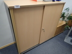 BENE Aktenschrank ca. L 120 x T 44 x H 115 cm, 3 Ordnerhöhen BENE Aktenschrank ca. L 120 x T 44 x H 115 cm, 3 Ordnerhöhen