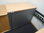 Neudörfler Rolloschrank ca. L 100, 2 Ordnerhöhen, H ca. 80 cm Neudörfler Rolloschrank ca. L 100, 2 Ordnerhöhen, H ca. 80 cm
