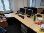 Schreibtisch-Winkelkombination ca. L 200 x B 80 - 120 cm Schreibtisch-Winkelkombination ca. L 200 x B 80 - 120 cm