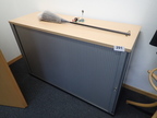 BENE Aktenschrank ca. L 120 x T 44 x H 84 cm, 2 Ordnerhöhen, Rolloschrank BENE Aktenschrank ca. L 120 x T 44 x H 84 cm, 2 Ordnerhöhen, Rolloschrank