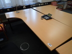 Schreibtisch-Winkelkombination ca. L 200 x B 80 - 120 cm Schreibtisch-Winkelkombination ca. L 200 x B 80 - 120 cm