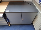 BENE Aktenschrank Silber, 2 Ordnerhöhen, ca. 80 x 60 cm BENE Aktenschrank Silber, 2 Ordnerhöhen, ca. 80 x 60 cm