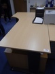 Schreibtisch-Winkelkombination ca. L 200 x B 80 - 120 cm Schreibtisch-Winkelkombination ca. L 200 x B 80 - 120 cm
