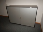 BENE Aktenschrank ca. L 160 x T 44 x H 115 cm, 3 Ordnerhöhen, Anthrazit BENE Aktenschrank ca. L 160 x T 44 x H 115 cm, 3 Ordnerhöhen, Anthrazit