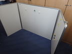 Magnetwand faltbar mobil ca. 240 x 103 cm Magnetwand faltbar mobil ca. 240 x 103 cm