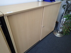 BENE Aktenschrank L 160 x T 44 x H 115 cm, 3 Ordnerhöhen BENE Aktenschrank L 160 x T 44 x H 115 cm, 3 Ordnerhöhen