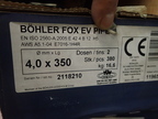 Böhler-Elektroden Fox-EV Pipe 4.0 x 350 2 Dosen = 380 Stk., 16.6 kg Böhler-Elektroden Fox-EV Pipe 4.0 x 350 2 Dosen = 380 Stk., 16.6 kg