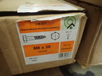 Sechskantschrauben M 8 x 30 1200 Stk. Sechskantschrauben M 8 x 30 1200 Stk.