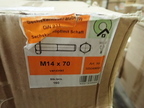 Sechskantschrauben M 14 x 70 a 160 Stk. Sechskantschrauben M 14 x 70 a 160 Stk.