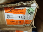 Sechskantschrauben M 14 x 60 a 200 Stk. Sechskantschrauben M 14 x 60 a 200 Stk.