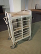 Mobiler Aktenboy mit 14 Ablagen ca. 88 x 60 x 120 cm Mobiler Aktenboy mit 14 Ablagen ca. 88 x 60 x 120 cm
