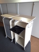BENE Caddy mobil, 2 Ordnerhöhen, mit Rollo in Silber, Deckplatte Ahorn + 1 Schreibtisch-Auszugslade, Maße ca.: 55 x 55 x 110 cm BENE Caddy mobil, 2 Ordnerhöhen, mit Rollo in Silber, Deckplatte Ahorn + 1 Schreibtisch-Auszugslade, Maße ca.: 55 x 55 x 110 cm