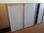 Svoboda Aktenschrank hellgrau ca. L 160 x T 43 x H 154 cm, 4 Ordnerhöhen, Schlüssel vorhanden Svoboda Aktenschrank hellgrau ca. L 160 x T 43 x H 154 cm, 4 Ordnerhöhen, Schlüssel vorhanden