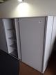 Svoboda Aktenschrank hellgrau ca. L 160 x T 43 x H 154 cm, 4 Ordnerhöhen, Schlüssel vorhanden Svoboda Aktenschrank hellgrau ca. L 160 x T 43 x H 154 cm, 4 Ordnerhöhen, Schlüssel vorhanden
