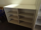 Neudörfler Aktenregal offen ca. L 160 x T 43 x 112 cm, 3 Ordnerhöhen, als Aufsatzmodul für Pos. 64-77 verwendbar Neudörfler Aktenregal offen ca. L 160 x T 43 x 112 cm, 3 Ordnerhöhen, als Aufsatzmodul für Pos. 64-77 verwendbar