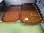 6 Stk. Servierbretter in Holz 70 x 45 cm + 2 Stk Servierbretter in Holz 63 x 40 cm 6 Stk. Servierbretter in Holz 70 x 45 cm + 2 Stk Servierbretter in Holz 63 x 40 cm
