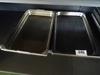 3 Stk. GN-Siebe 1/1, H 4 cm + 1 Stk. 1/1 GN Wanne 6 cm H 3 Stk. GN-Siebe 1/1, H 4 cm + 1 Stk. 1/1 GN Wanne 6 cm H