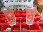 4 Wassergläser-Racks 50 x 50 x 21 cm + 196 Wassergläser 4 Wassergläser-Racks 50 x 50 x 21 cm + 196 Wassergläser