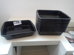 12 Stk. Riess Emaile-Gratinpfannen 24.8 x 20 x 5.5 cm 12 Stk. Riess Emaile-Gratinpfannen 24.8 x 20 x 5.5 cm